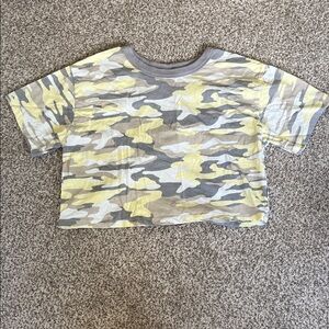 Wild Fable Camo Crop Top
